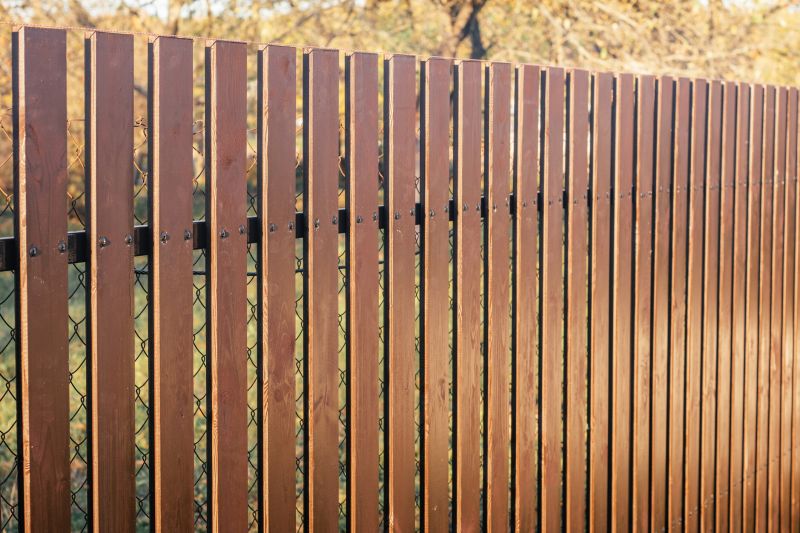 Modern Horizontal Fence