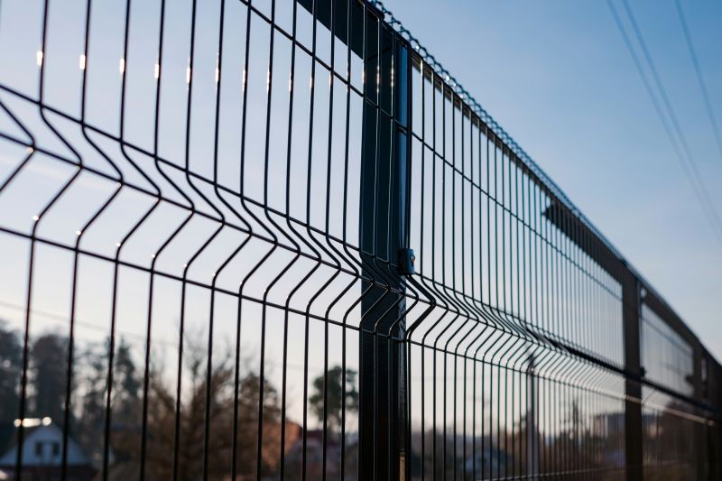 Wire Mesh Fence Installation